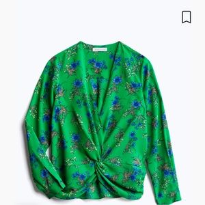 Heartloom drape blouse never worn